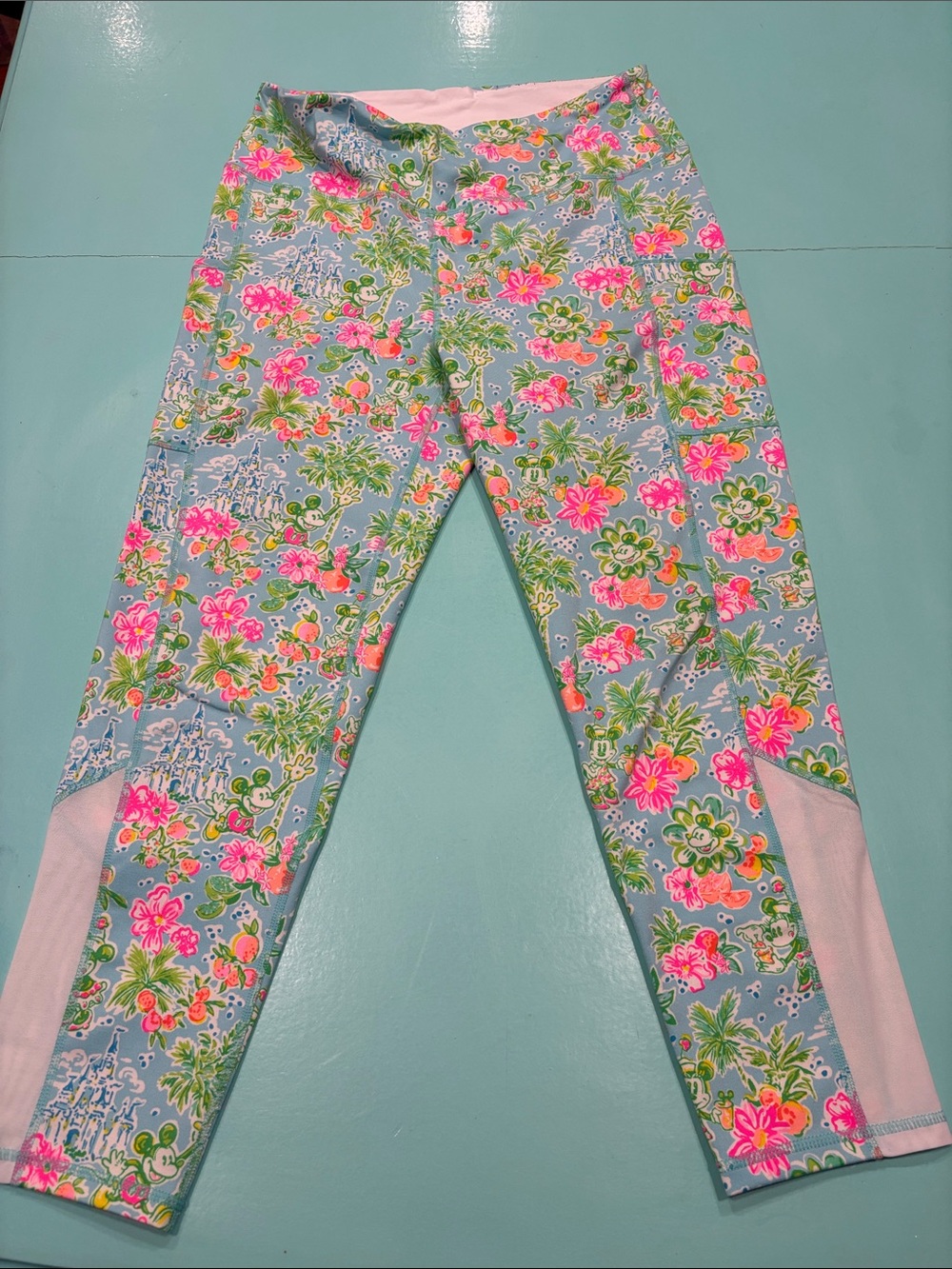 Lilly Pulitzer x Disney Blue Leggings